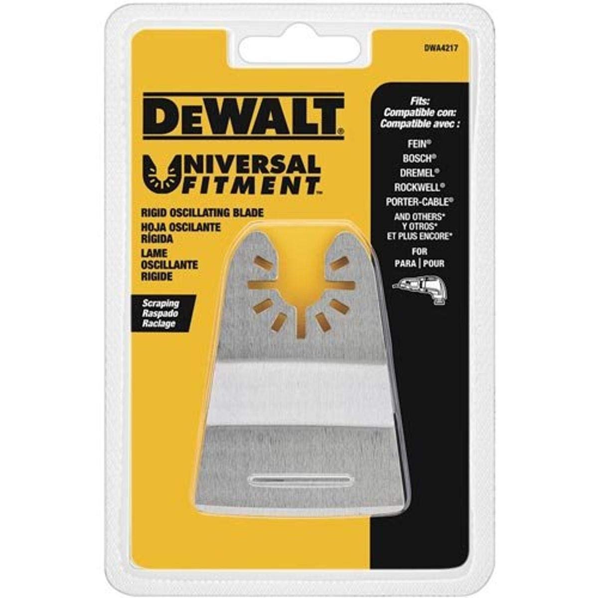 DEWALT Oscillating Tool Blade, Rigid Scraper (DWA4217) Review