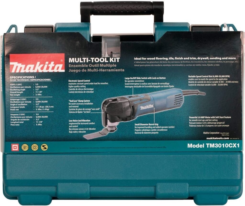 Makita TM3010CX1 Multi-Tool Kit