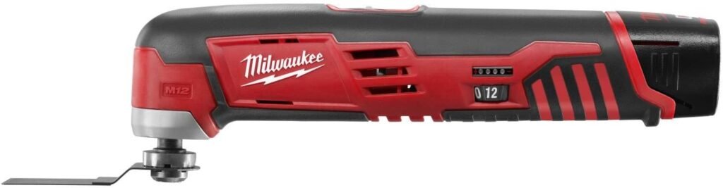 Milwaukee Electric Tool 2426-21 M12 Cordless Multi-Tool Kit, 12 V, Li-Ion, 1.5 Ah, 5000-20000 opt